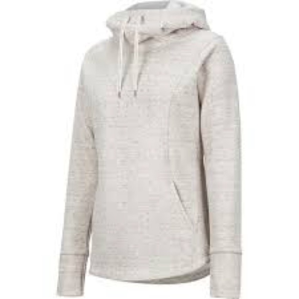 NWOT Marmot Women's Cream Tashi Hooded Pullover